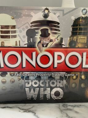 Hasbro Monopoly Game - Dr WHO - SEALED